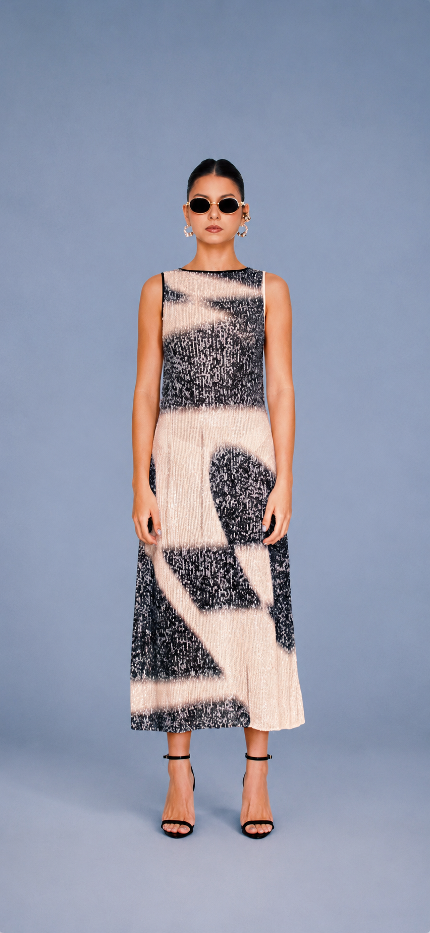 Figuras Sequin Tank Dress