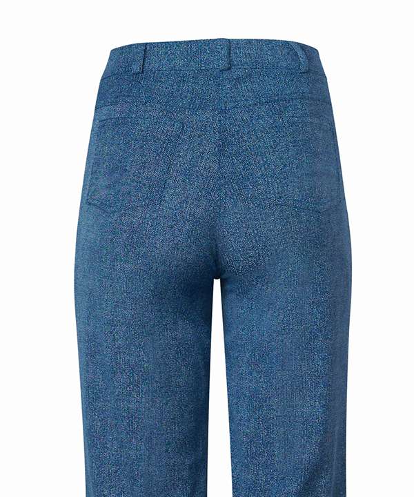 Bootcup Pants in Faux Denim