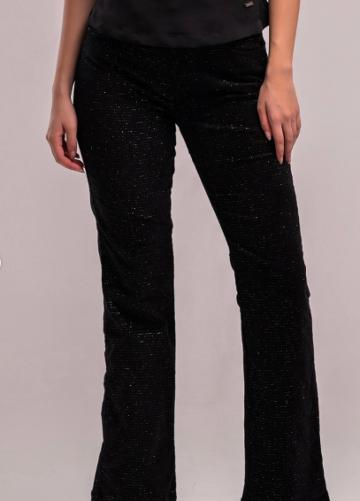 Shinny Black Jeans