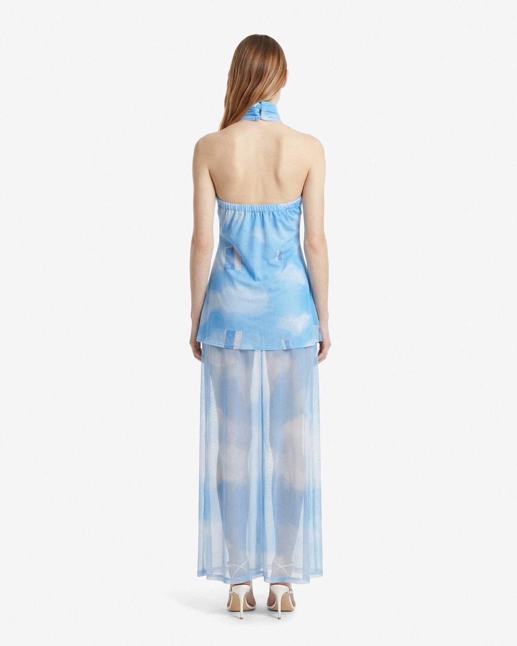 Halter Mesh MAXI DRESS