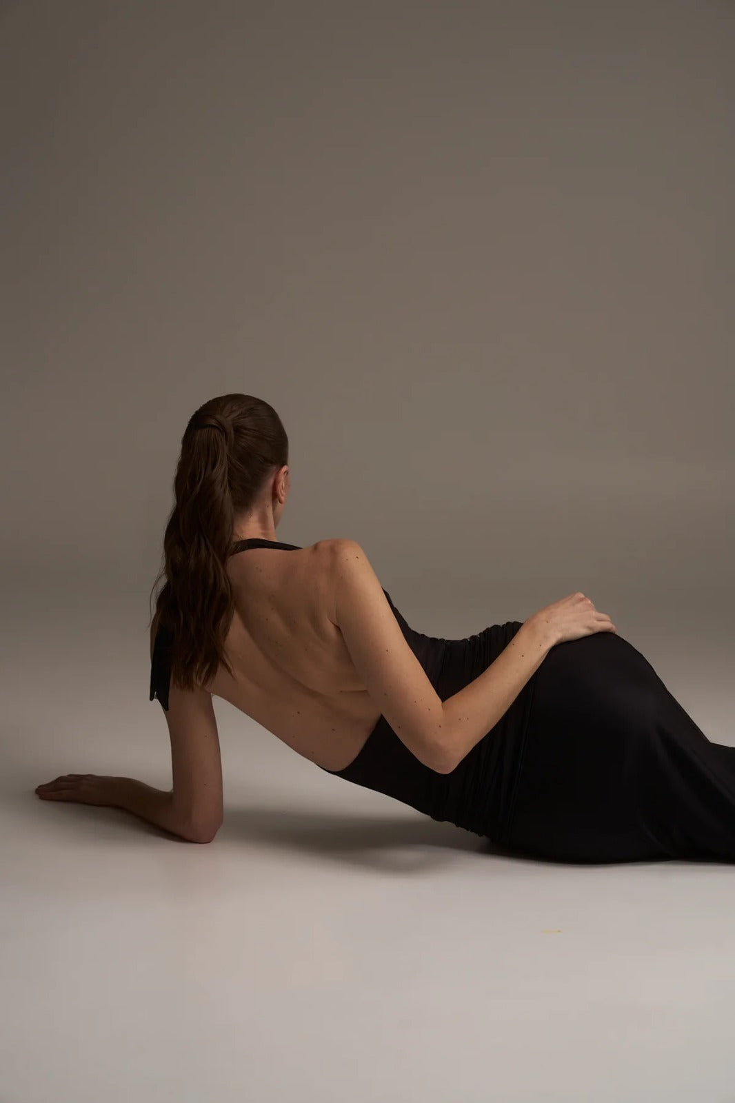 Black Iman Long Dress