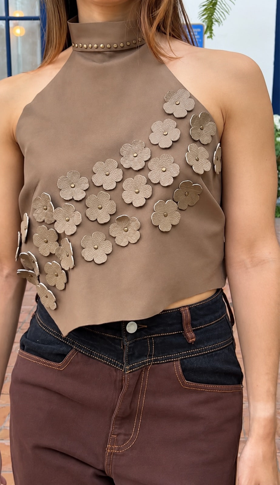 Top Cuero 1062