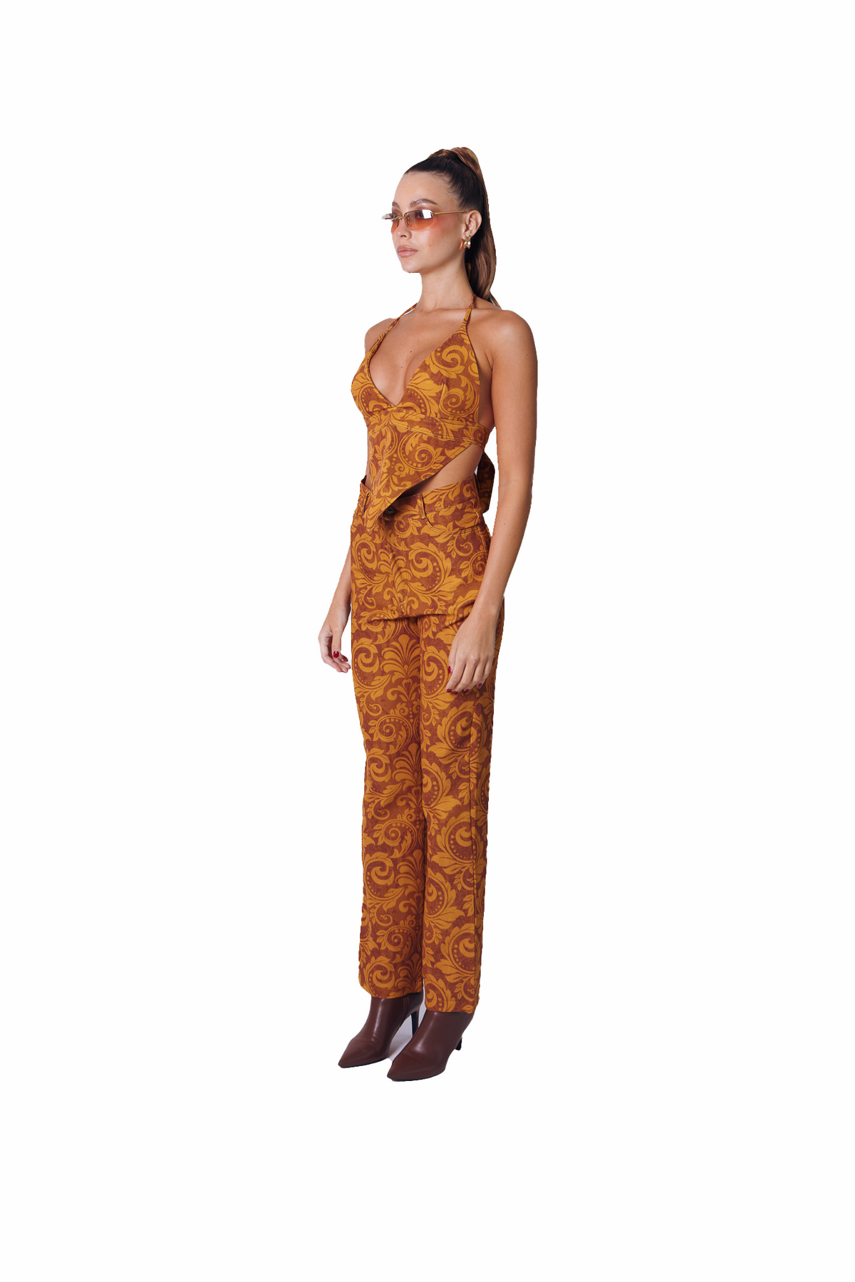 Howdy Pants in Golden Spice