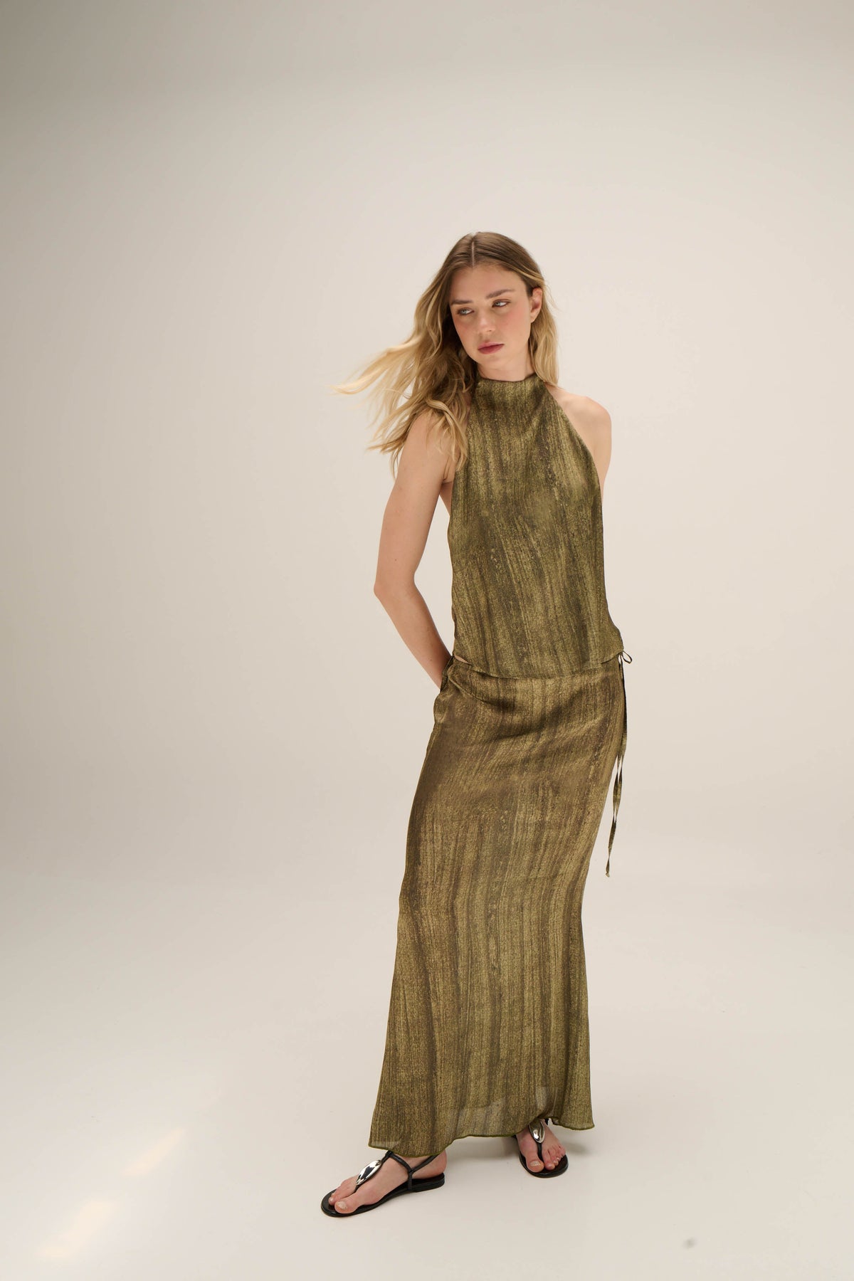 Vibeza Skirt - Lima Bambú