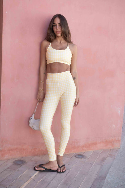 Checkered Legging