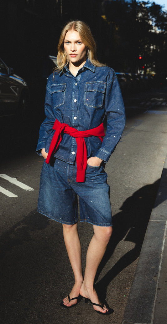 Short Jean Brillantes