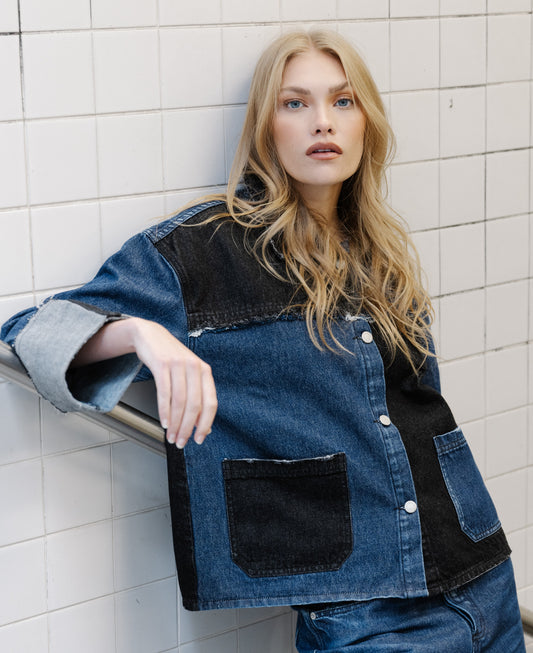 Patch jacket