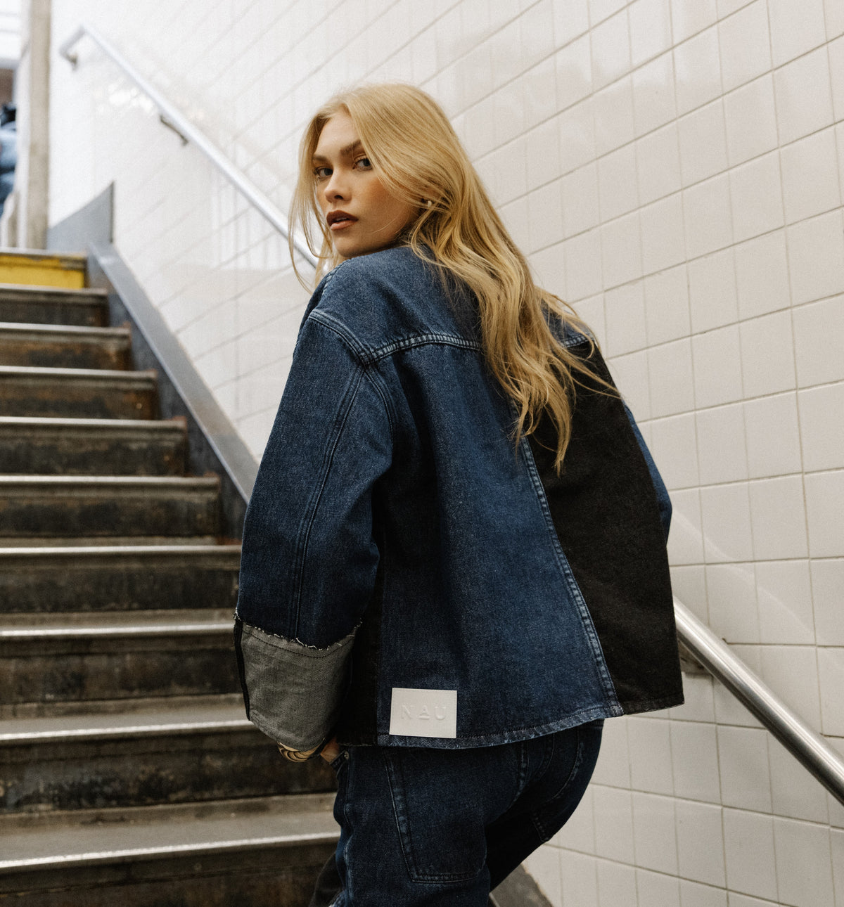 Patch jacket