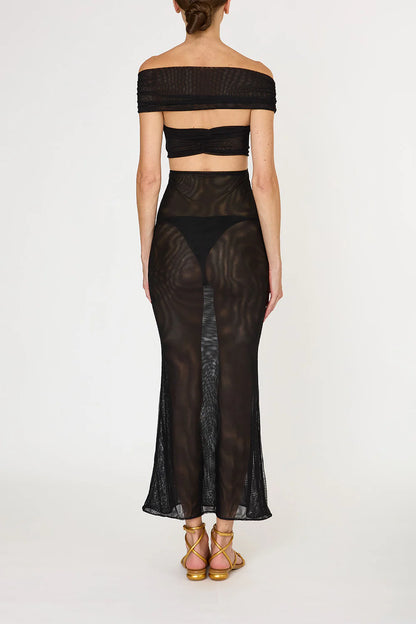 Black Amaia Long Dress