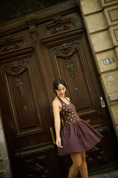 Marea Nacar Mini Dress