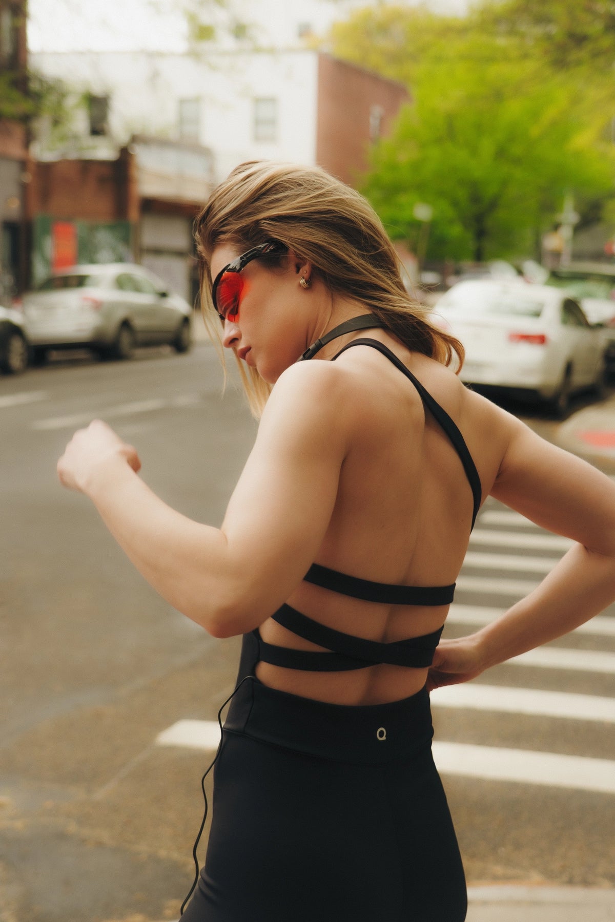 Black Swing Romper-High Intensity