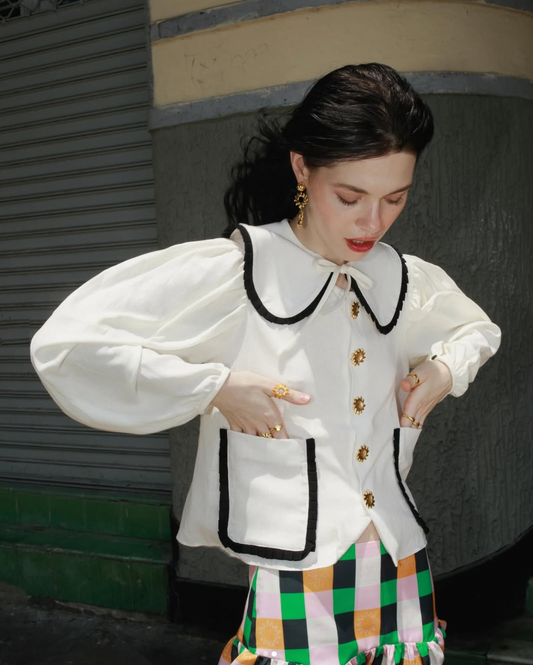 Flor de Sol Shirt (ivory)