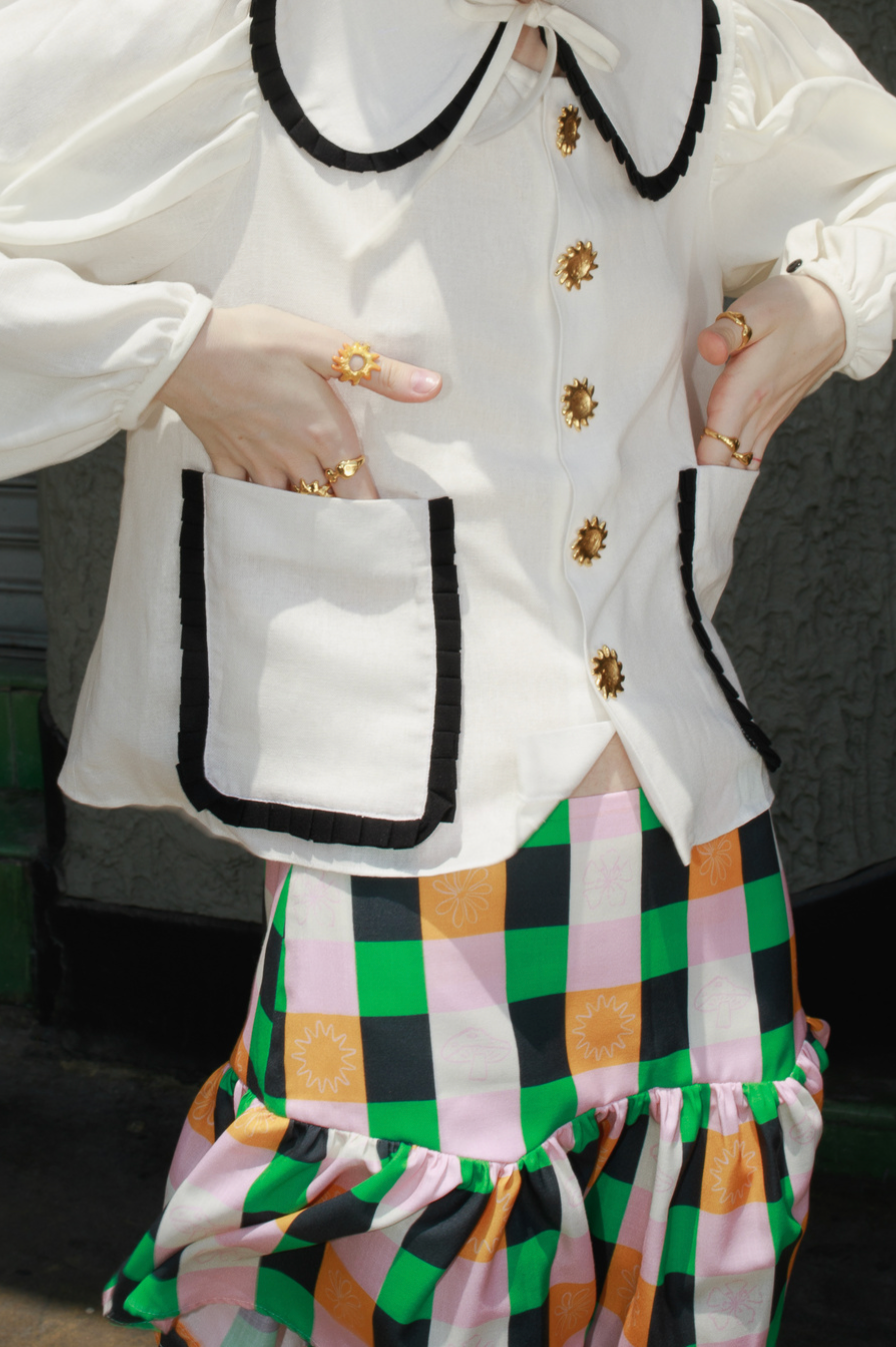 Sole Mini Skirt