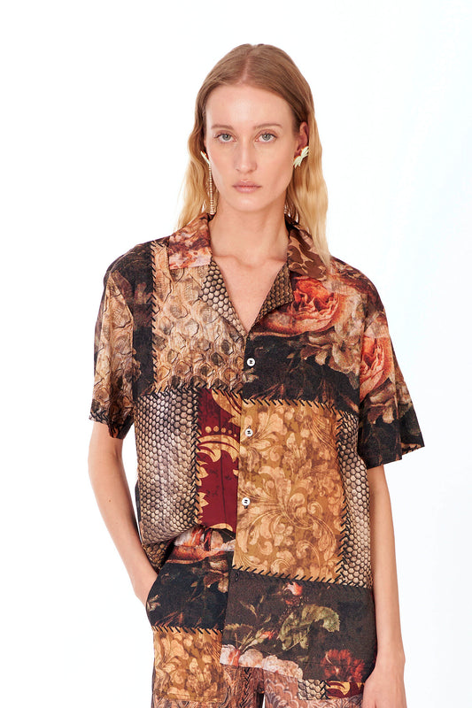 Camp Shirt in Patchwork