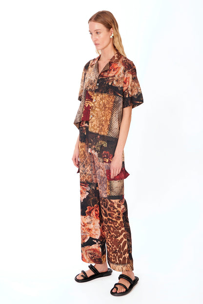 Camp Shirt in Patchwork