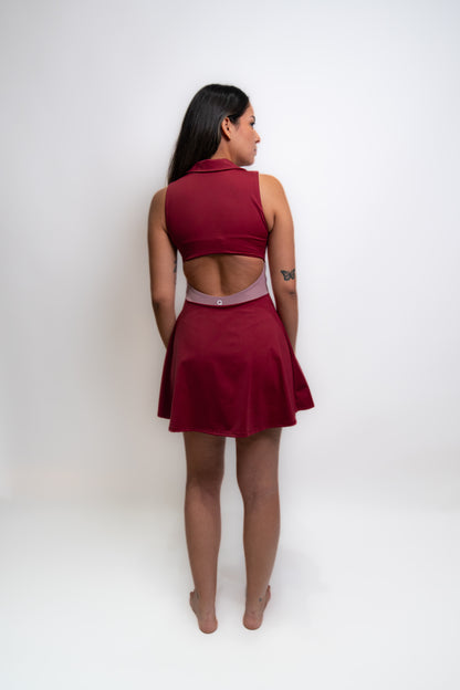 The Sweatheart Mini Dress - Low Intensity