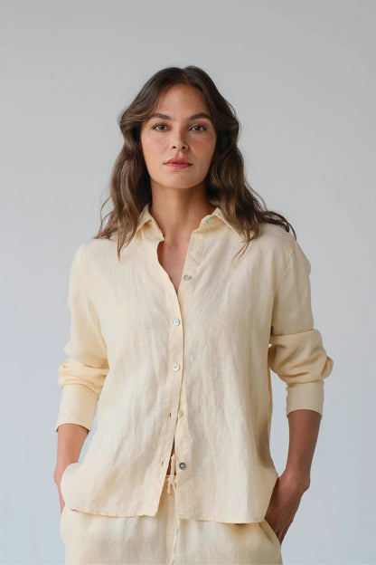 Butter Yellow Shirt