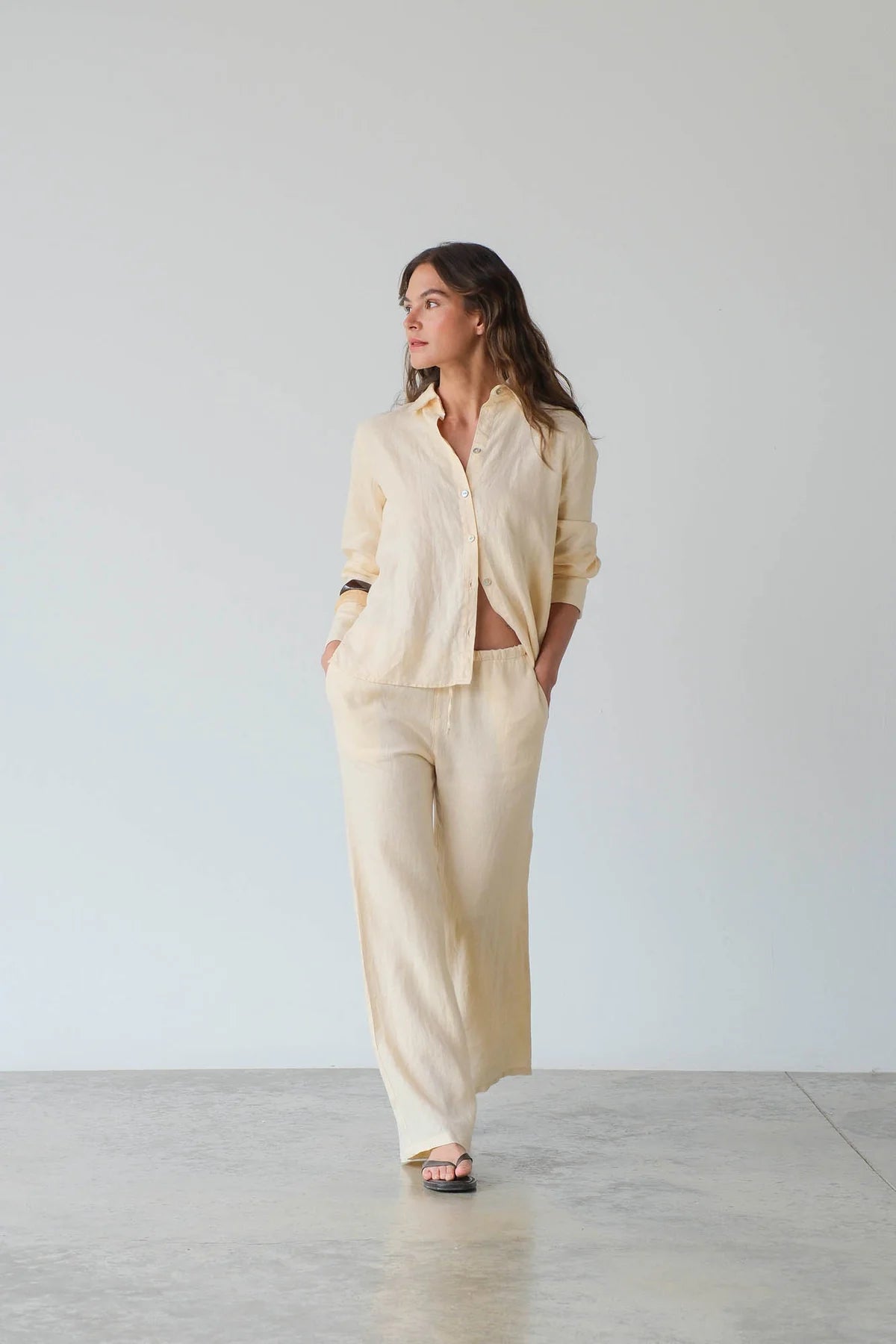 Butter Yellow Pant