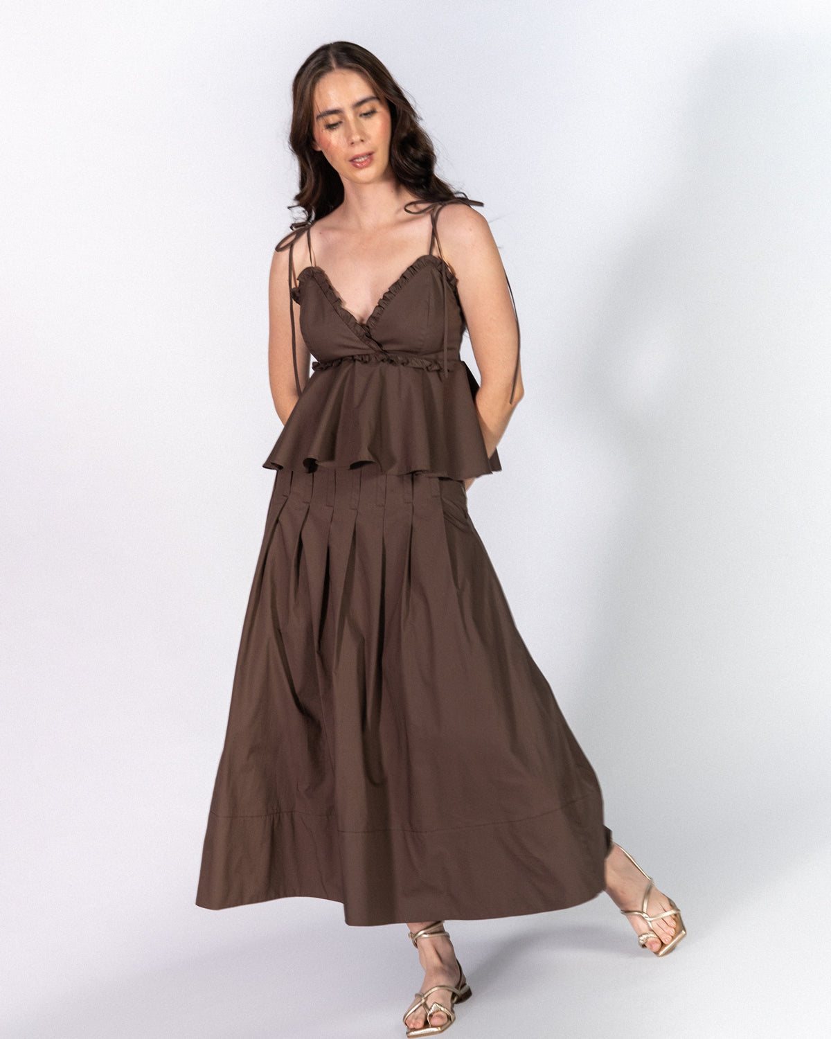 Falda Plise Maxi