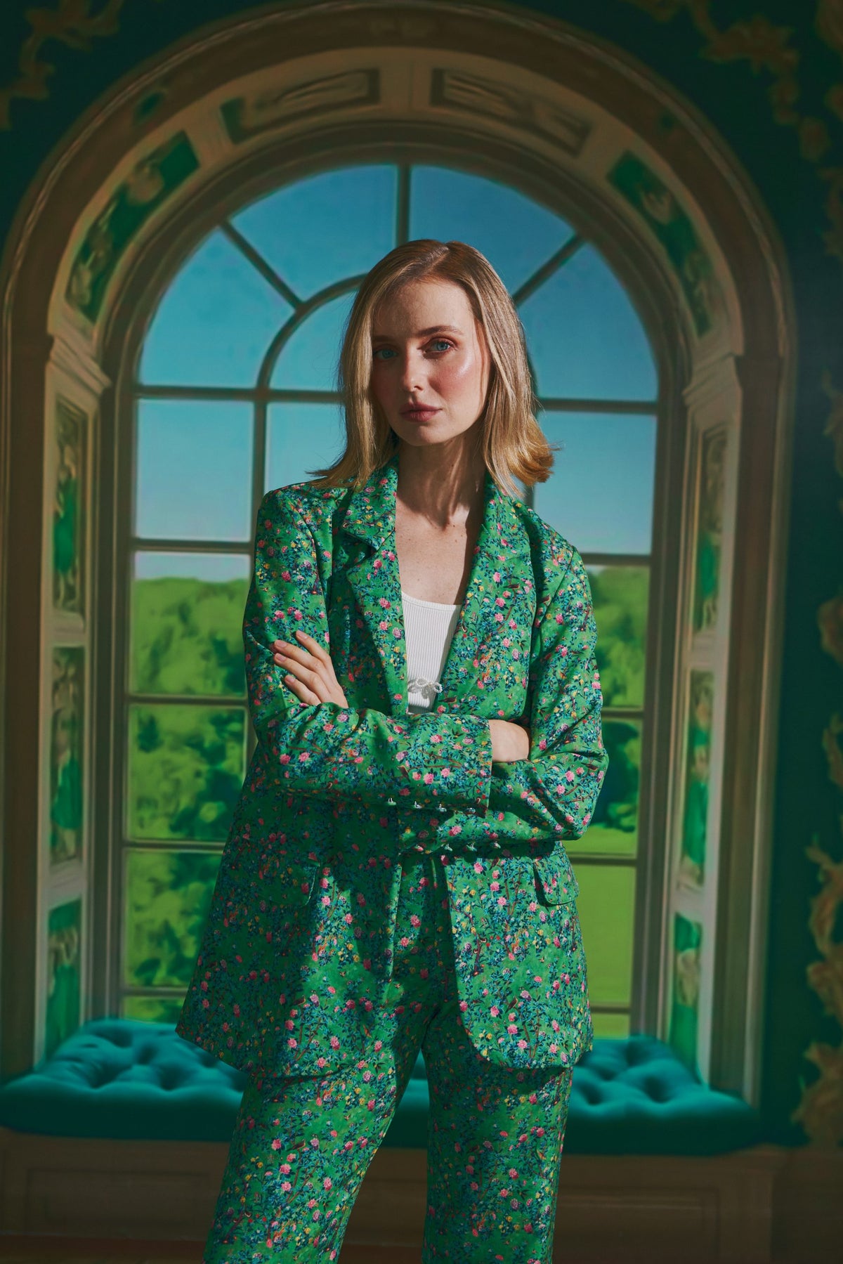 Emerald Garden Pants