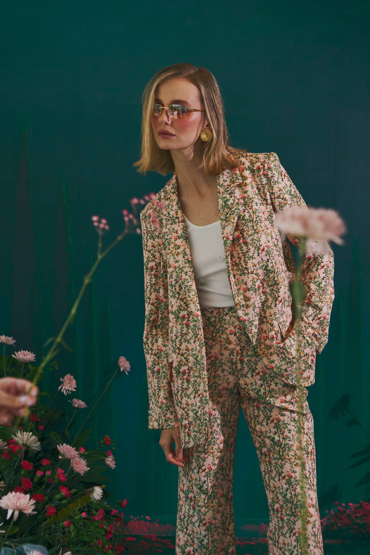 Blush Garden Blazer