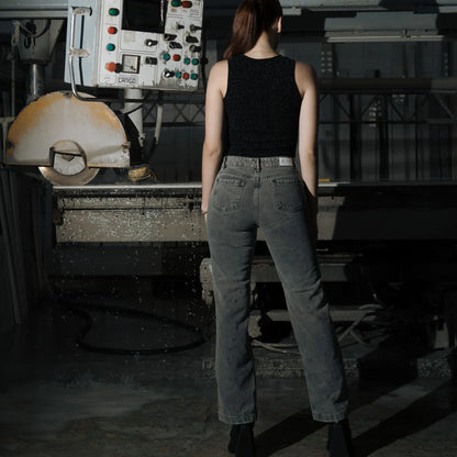 Grey Washed Jeans