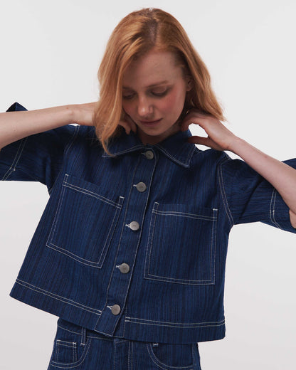 TOP ESCALA NAVY