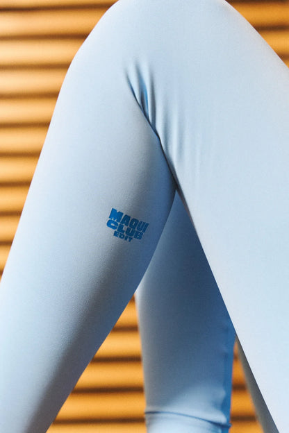 Point Leggings - Sky