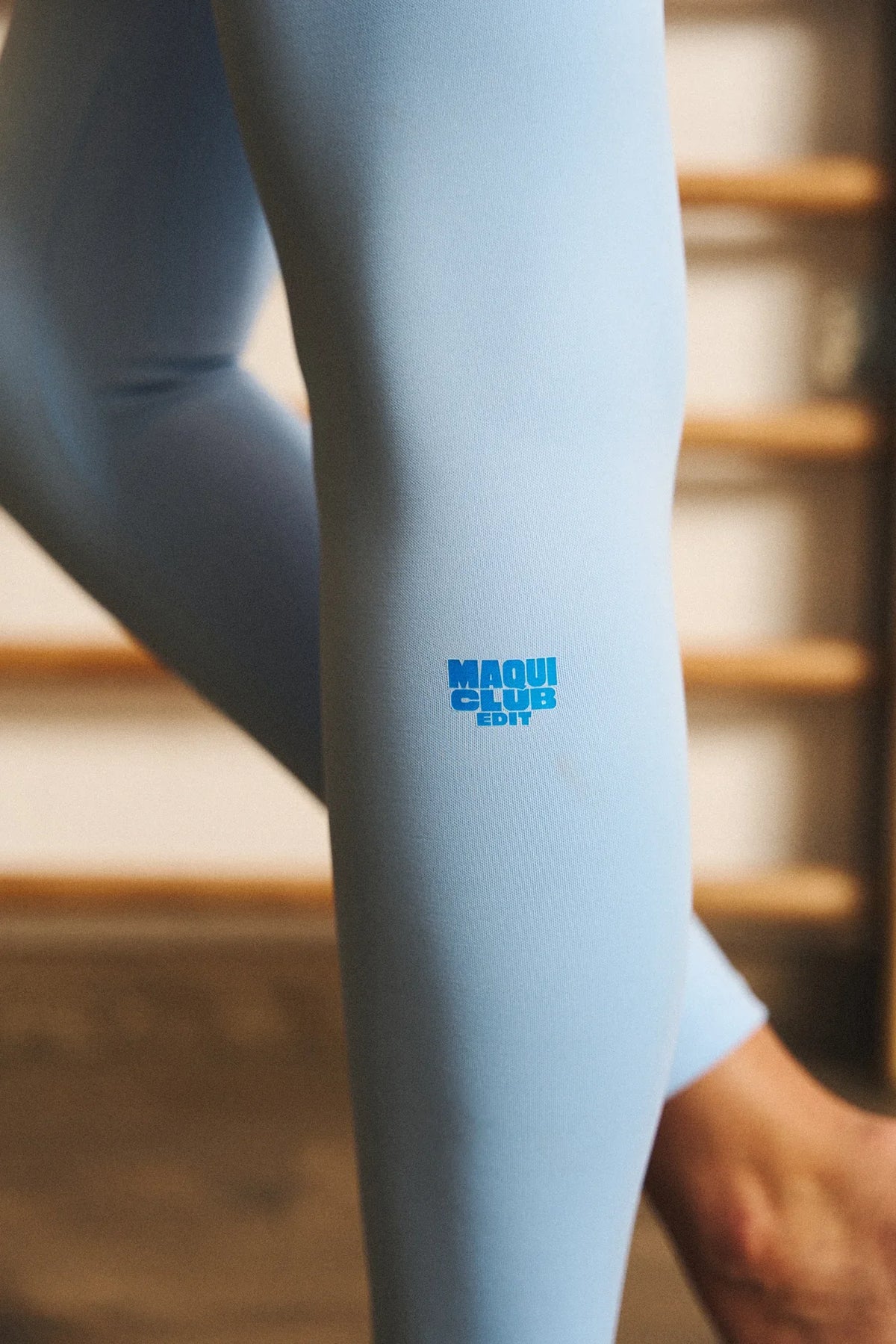 Point Leggings - Sky