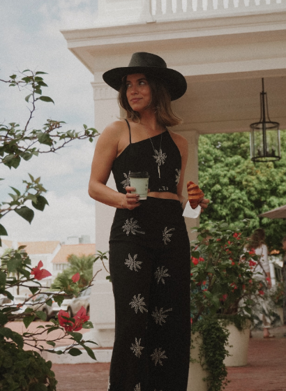 Morocco Black Jumpsuit