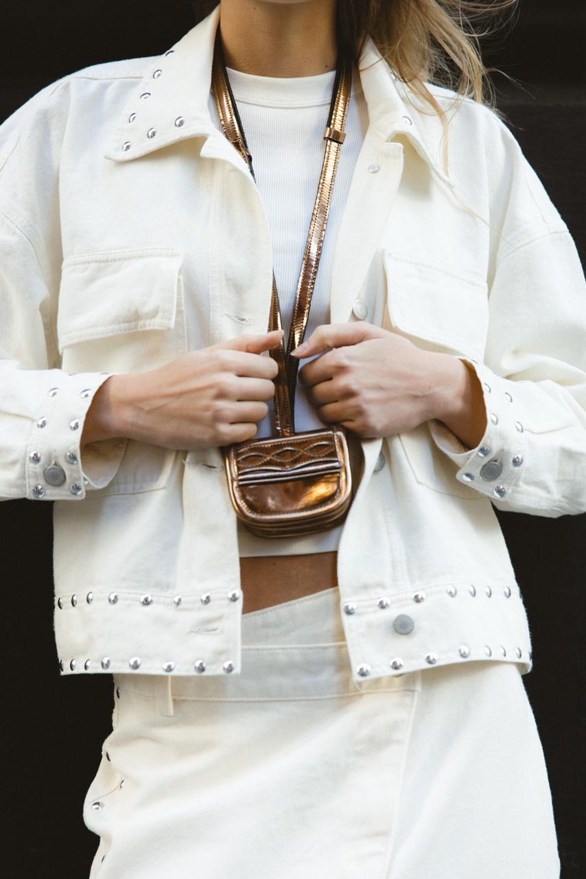 White Denim Jacket