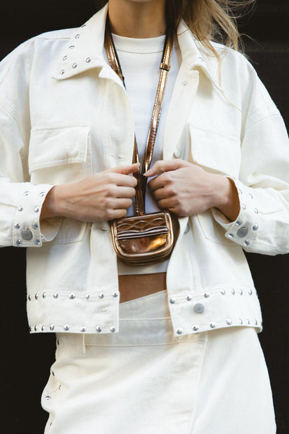 White Denim Jacket