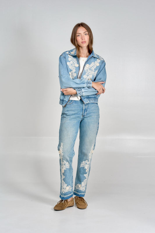 Crafted jean azul