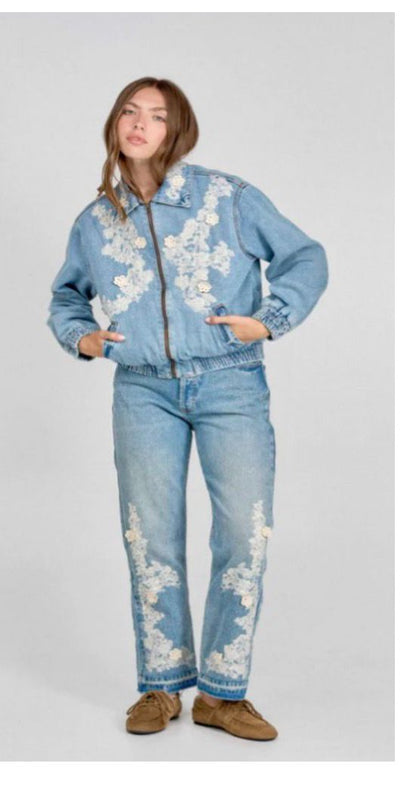Crafted jean azul