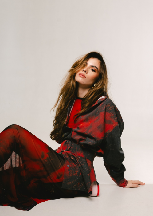 Red Roses Dress Shirt and Belt