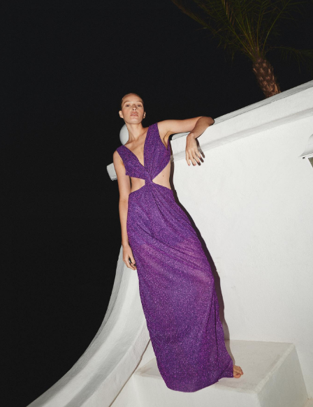 Rio Glossy Dress Adele