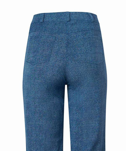 Bootcup Pants in Faux Denim