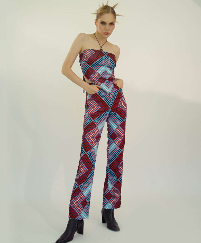 Napkin Top in Blueprint
