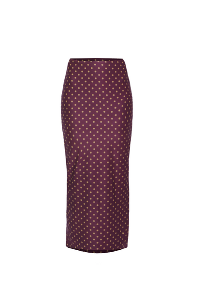 Maxi Skirt in Polka Dots