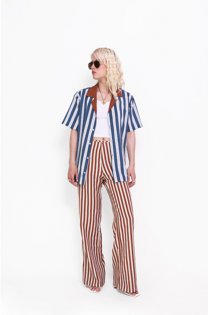 Everyday Pants in Rusty Stripes