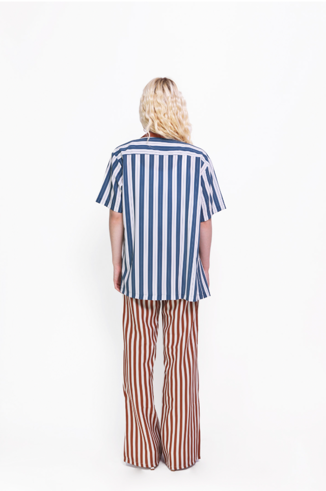 Everyday Pants in Rusty Stripes