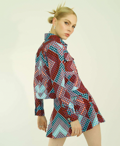 Classic Jacket in Blueprint