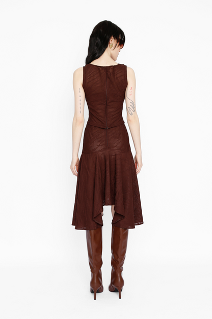 Lovers Skirt in Brown