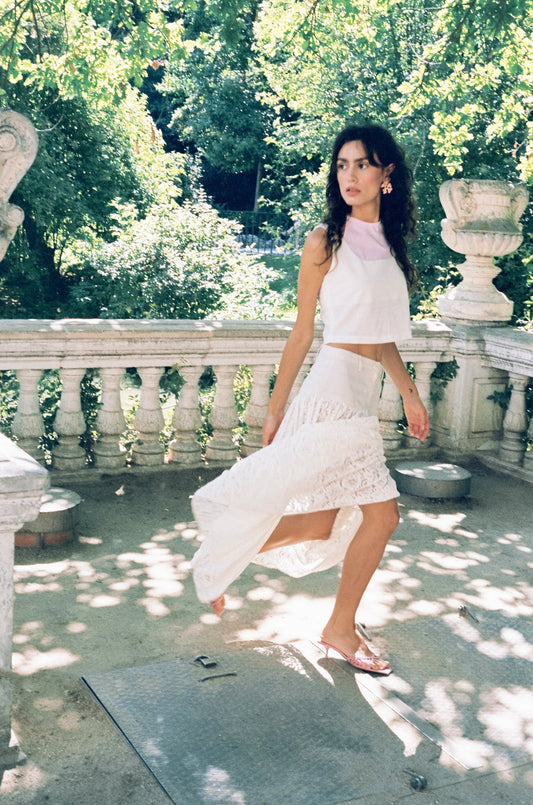 Sand Lace Skirt