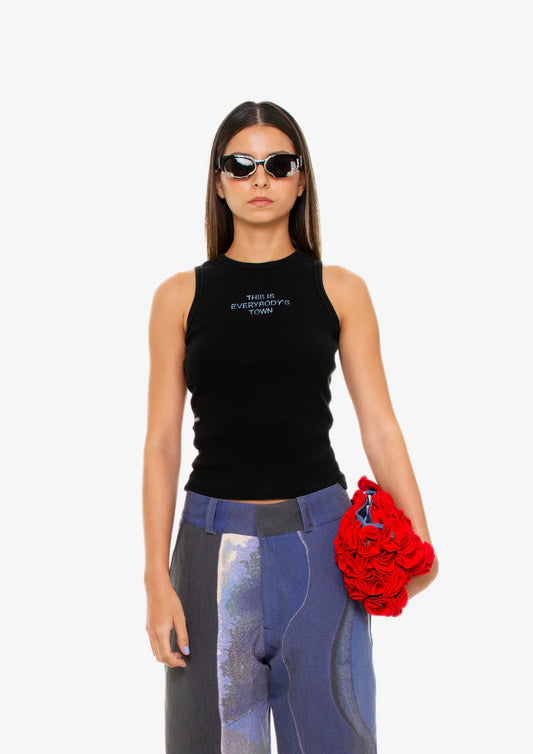 This Is Everybodys Town Black Tank