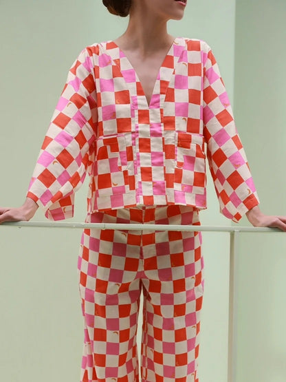 Square Shirt Pink