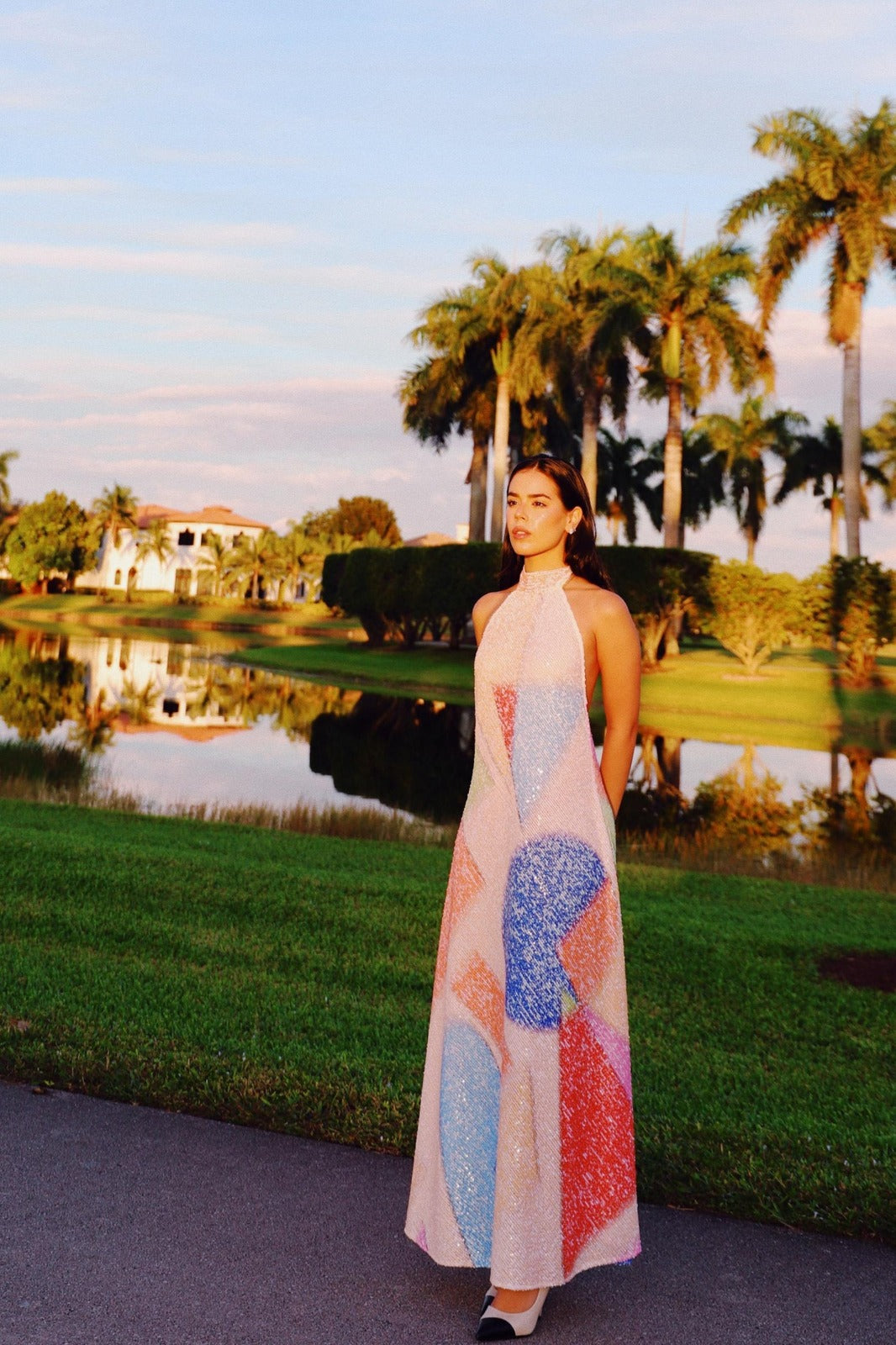 Figuras Halter Dress