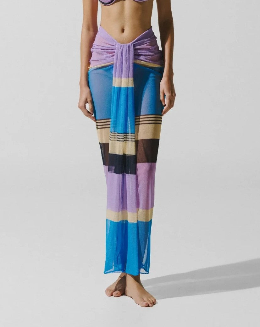 Nia Maxi Skirt Lila,Cafe