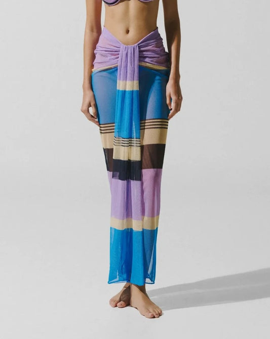 Nia Maxi Skirt Lila,Cafe