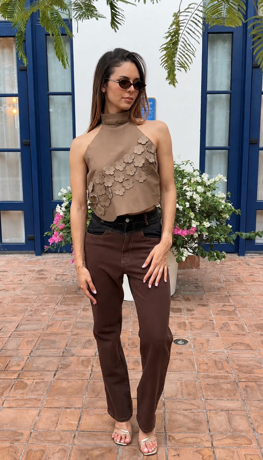 Top Cuero 1062